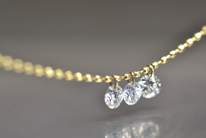 18k diamond necklace
