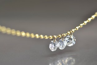 18k diamond necklace